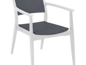 Πολυθρόνα Best 875-123-042 57,5x55x80cm Anthracite-White