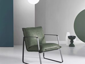 Πολυθρόνα Cesca CESCA/VERDE 65x68x78cm Green Ikone Casa