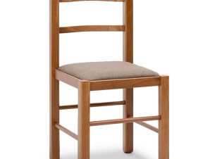 Καρέκλα Τραπεζαρίας Virginia 0228346 42,5×42,5x88cm Walnut